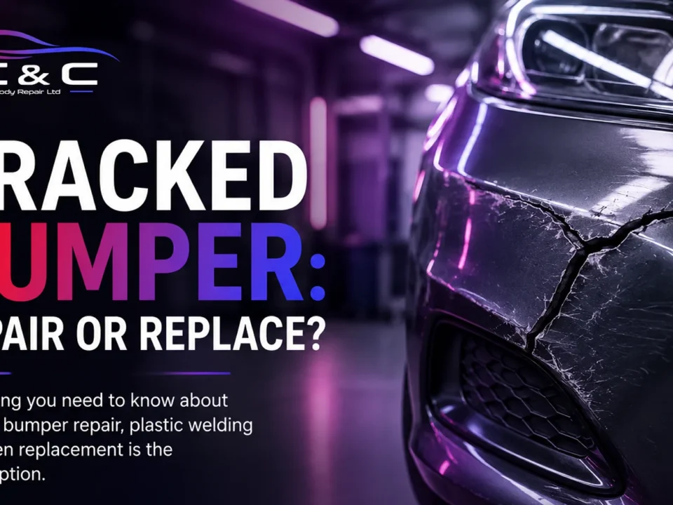 cracked bumper