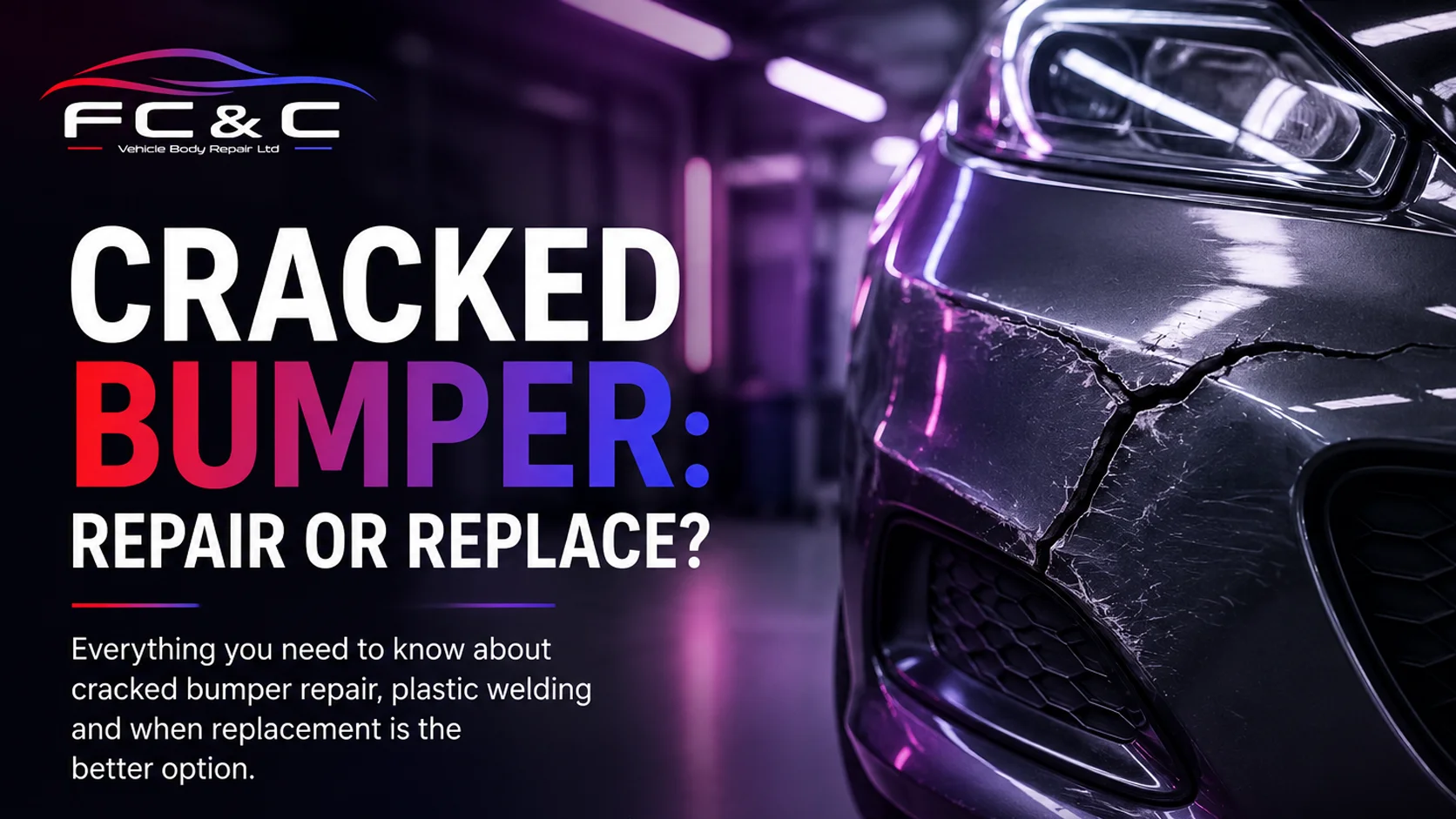 cracked bumper