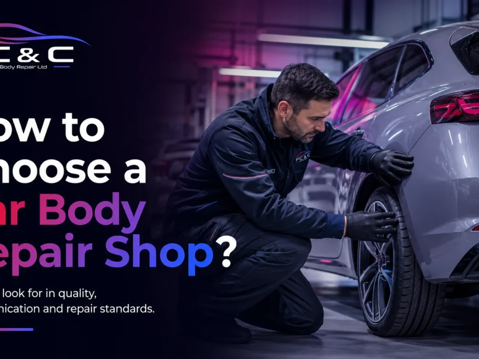 how to choose car body shop