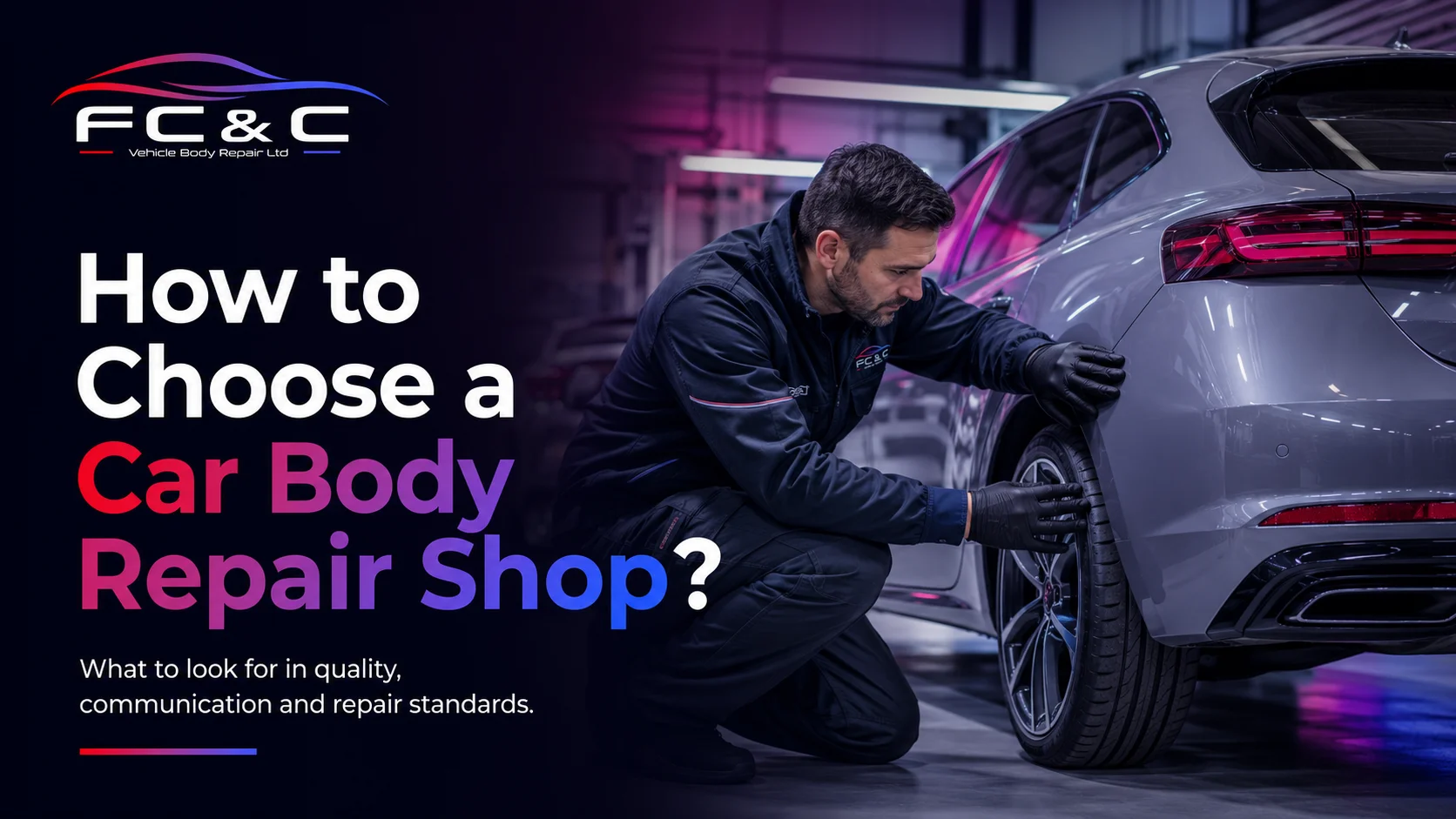 how to choose car body shop